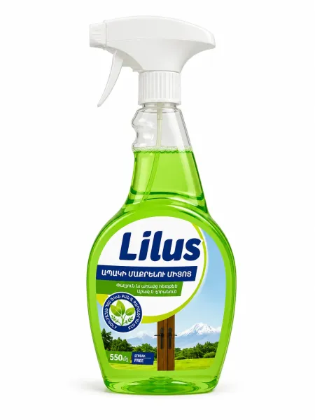 Մաքրող միջոց Lilus ապակու 0.55 Liter