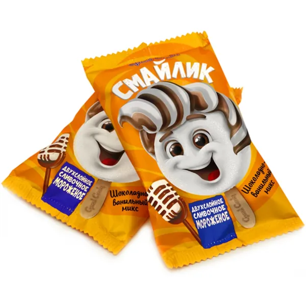 Պաղպաղակ Grand Candy «Սմայլիկ» 55 Գրամ