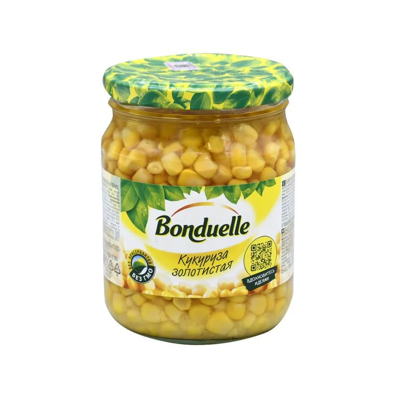 Եգիպտացորեն «Բոնդյուել» քաղցր, ոսկյա ա/տ 525 Գրամ