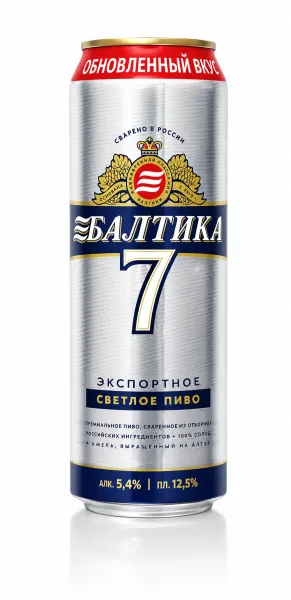 Գարեջուր «Բալտիկա 7» թնդ.5.4% թ/տ 0.45 Liter