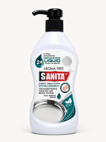 Սպասք լվանալու հեղուկ Sanita 1 Liter