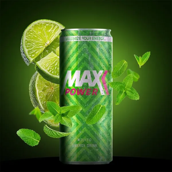 Էներգետիկ ըմպելիք «Maxx Power» Mojito 0.33 Լիտր