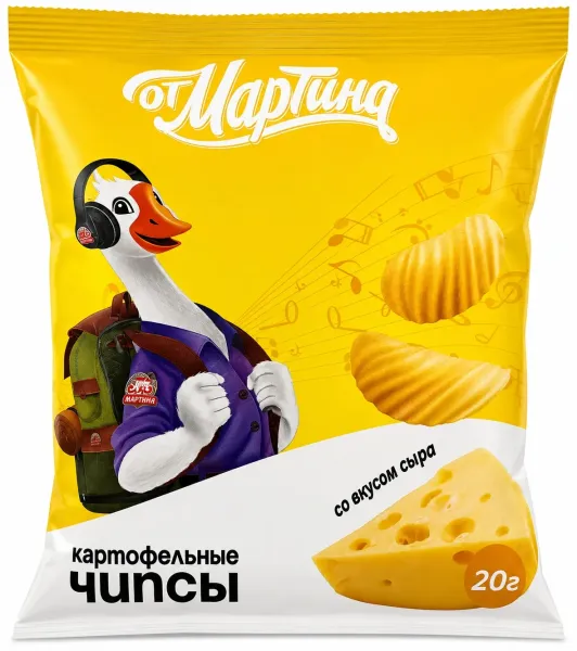 Չիպսեր «Օտ Մարտինա»  պանրի համով 20 Գրամ