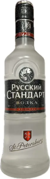 Օղի «Ռուսկի Ստանդարտ» Պետերբուրգ, թնդ.40% 0.5 Լիտր