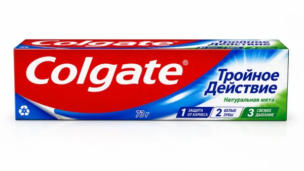 Ատամի մածուկ Colgate тройное действие