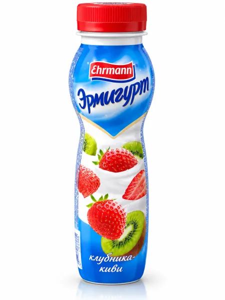 Ըմպելի յոգուրտ «Էրմիգուրտ» ելակ, կիվի 1.2% 290 Գրամ