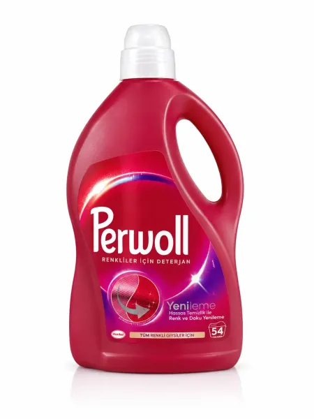 Լվացքի հեղուկ գել Պեռվոլ գունավոր 2.97 Liter