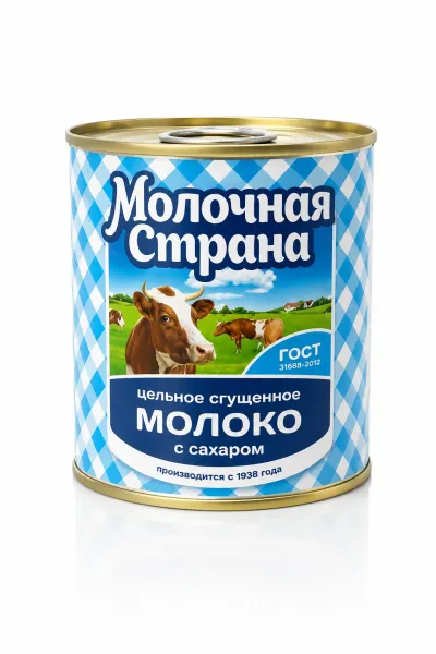 Խտացրած կաթ «Մալոչնայա Ստրանա» 380 Gram