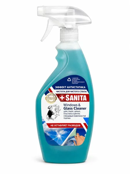 Մաքրող միջոց Sanita ապակու 0.5 Liter