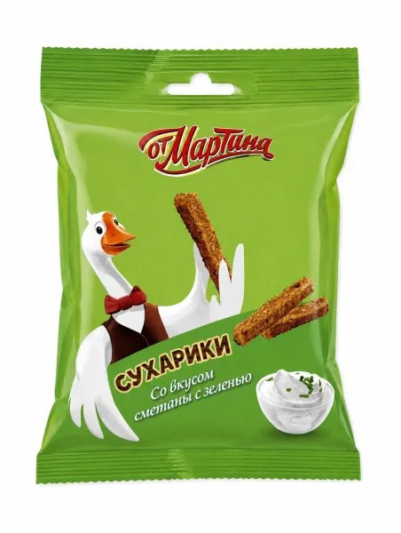 Չորահացեր «Օտ Մարտինա» թթվասերի համով 30 Գրամ