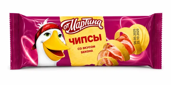 Չիպսեր «Օտ Մարտինա» բեկոնի համով 20 Գրամ