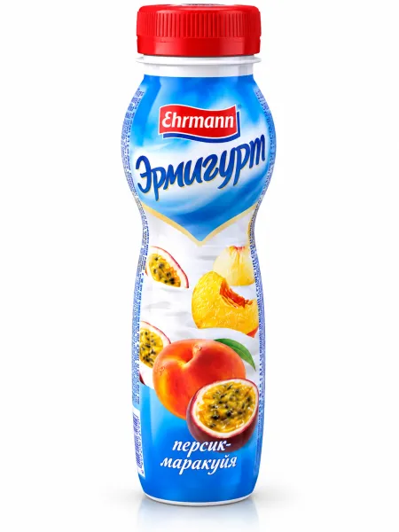 Ըմպելի յոգուրտ «Էրմիգուրտ» դեղձ, մարակույա 1.2% 290 Գրամ