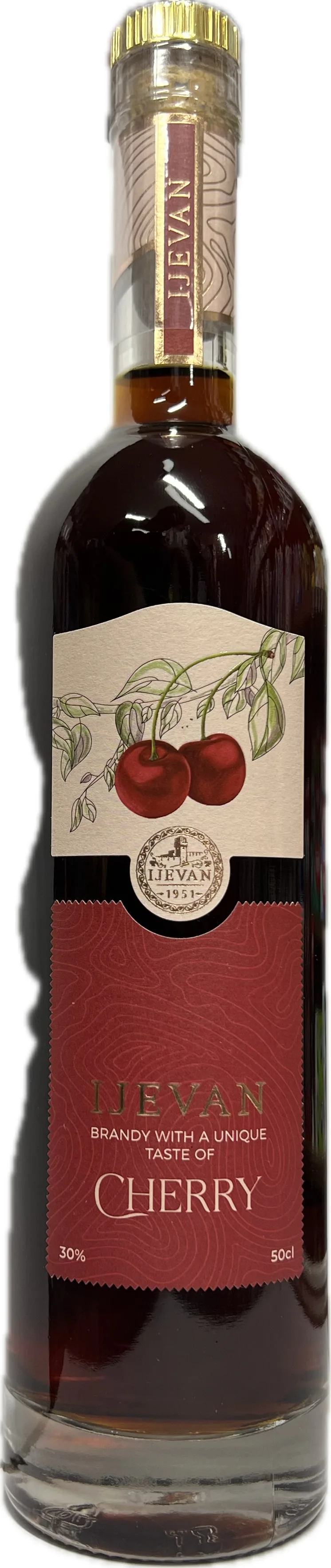 Բրենդի «Իջևան» բալի համով 30% 0.5 Լիտր