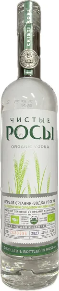 Օղի «Չիստիե Ռոսի» Օրգանիկ, թնդ.40% 0.5 Լիտր