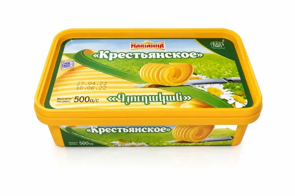 Սփրեդ սերուցք-բուսական «Մարիաննա» 82.5% 500 Գրամ