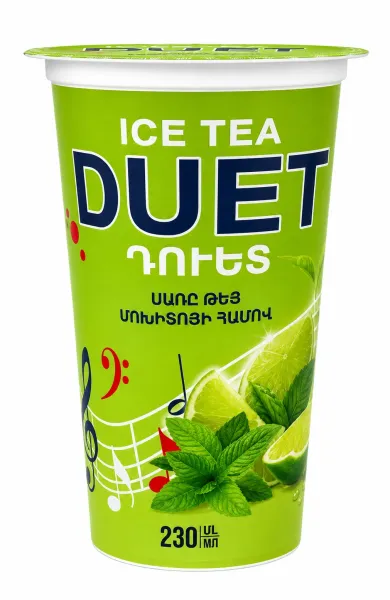 Սառը թեյ մոխիտո «Դուետ» 0.23 Liter