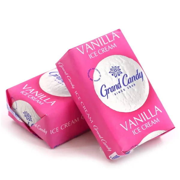 Պաղպաղակ Grand Candy վանիլային «Բրիկետ» 85 Gram