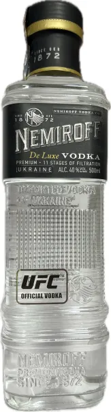 Օղի «Նեմիրոֆֆ» Դե Լյուքս, թնդ.40% 0.5 Լիտր