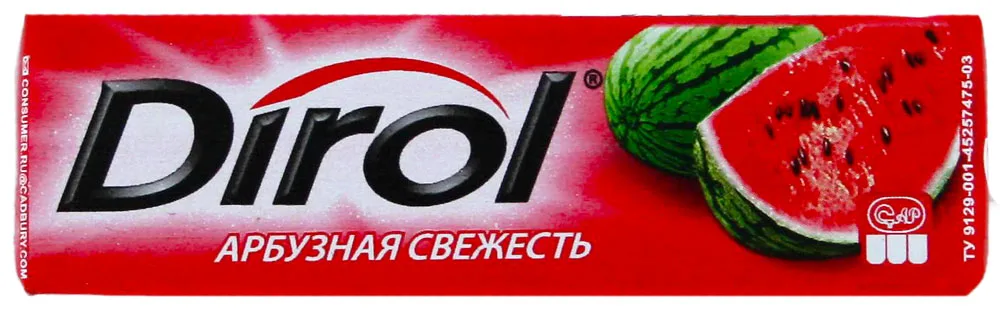 Մաստակ «Դիրոլ» ձմերուկ 13.6 Գրամ