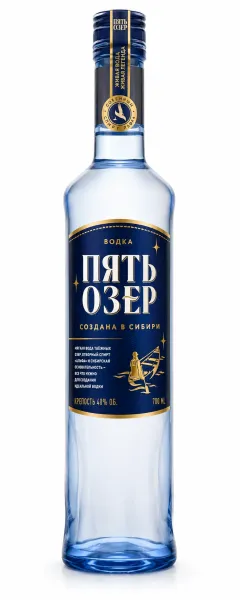 Օղի «Պյատ Օզեր» թնդ.40% 0.5 Լիտր