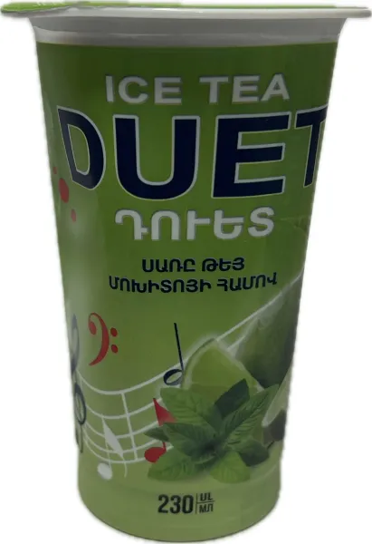 Սառը թեյ մոխիտո «Դուետ» 0.23 Լիտր