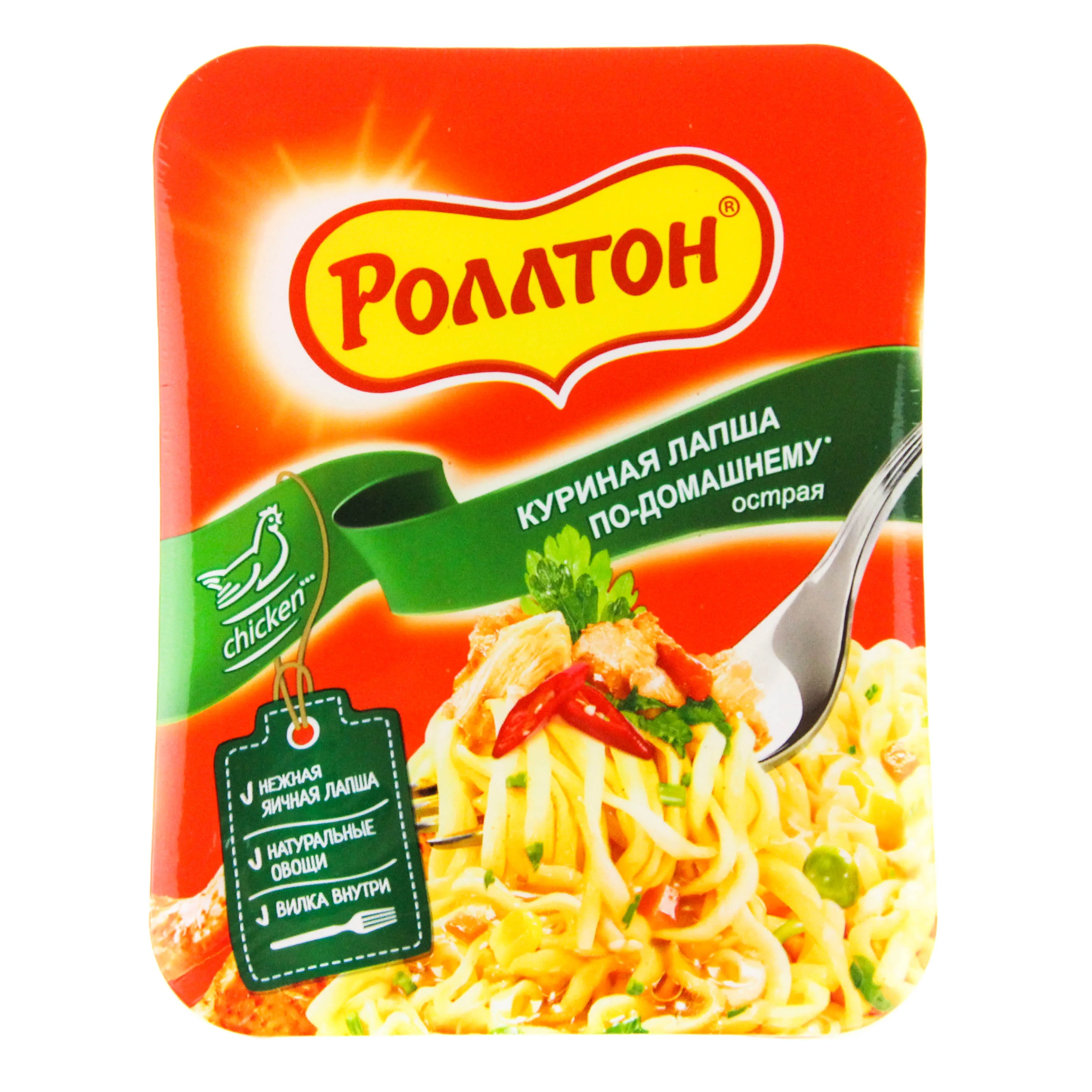 Լապշա «Ռոլտոն» հավի 90 Գրամ