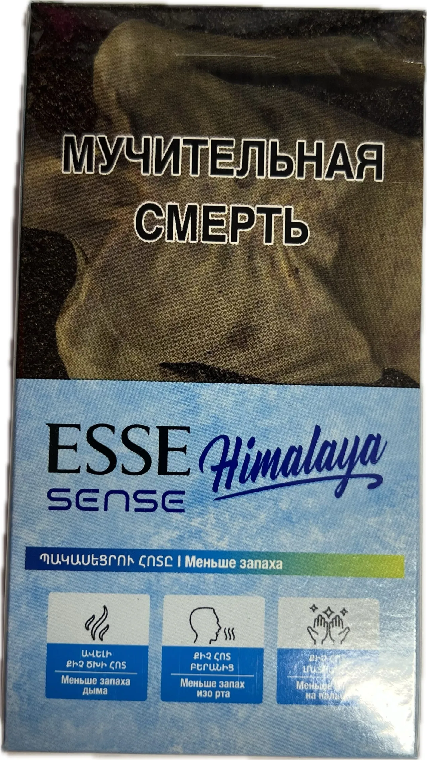 Ծխախոտ «Էսսե» Սենսե հիմալայա, սուպեր սլիմս