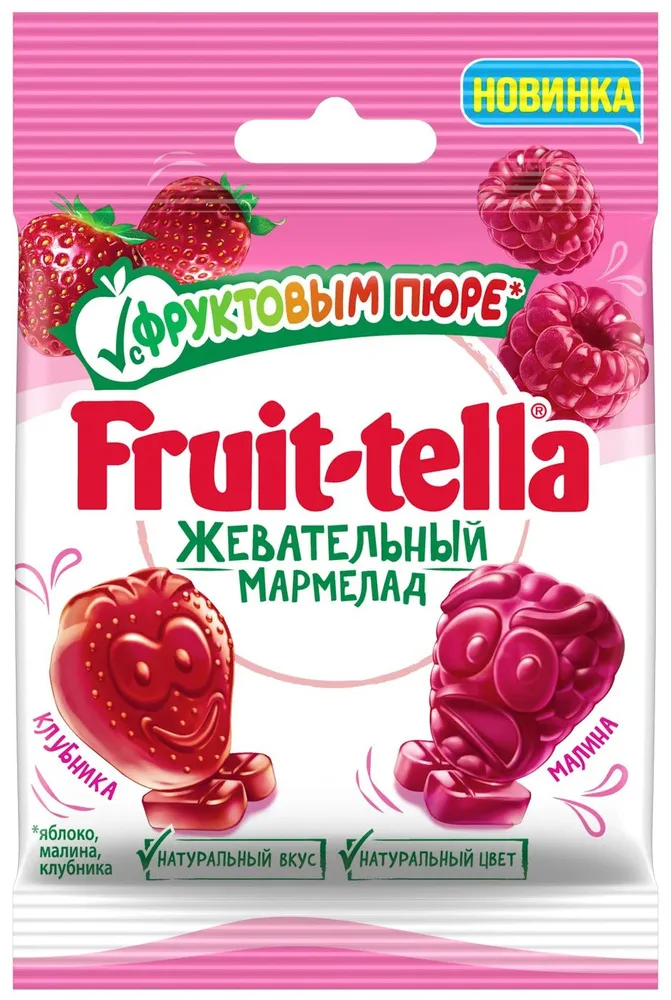 Ծամվող մարմելադ «Ֆրուտ-տելլա» տեմպտիս 37 Գրամ