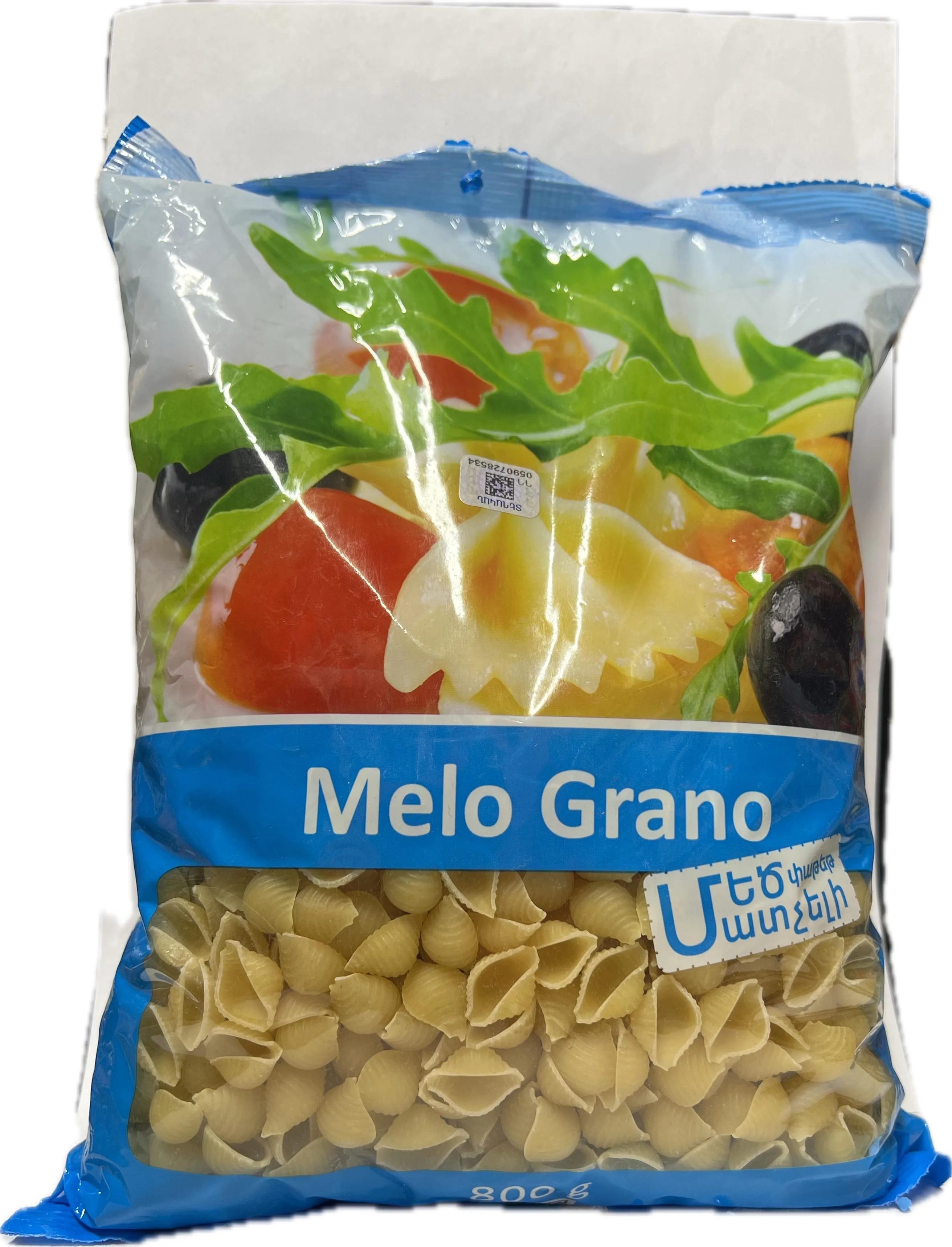 Մակարոն «Մելո Գրանո» խխունջ 800 Գրամ