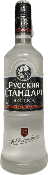 Օղի «Ռուսկի Ստանդարտ» Պետերբուրգ, թնդ.40% 0.7 Լիտր