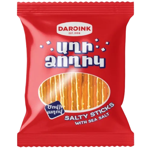 Աղի ձողիկներ «Դարոյնք» 250 Գրամ