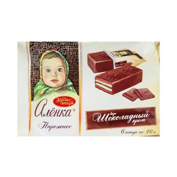Բիսքվիթ «Ալյոնկա» շոկոլադե 240 Gram