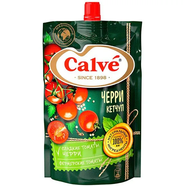 Կետչուպ  «Կալվե» չերի լոլիկով 350 Գրամ