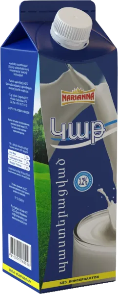Կաթ «Մարիաննա» պաստերացված 3.2% 0.95 Լիտր