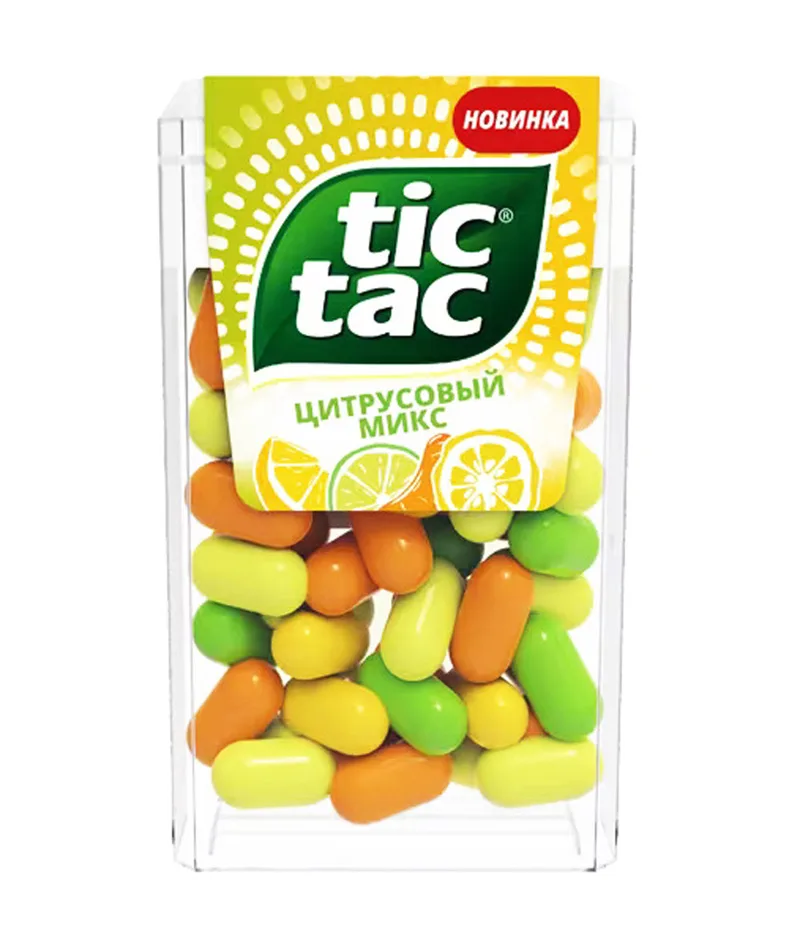 Դրաժե «Տիկ-Տակ» ցիտրուսային խառնուրդ 16 Գրամ