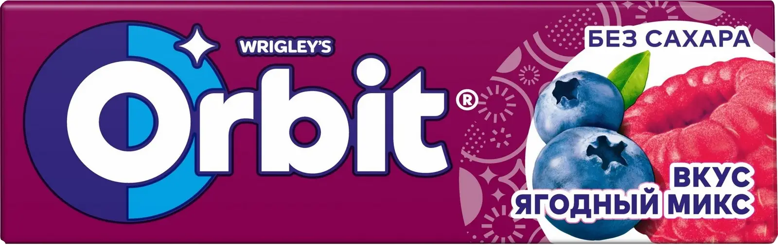 Մաստակ «Օրբիտ» հատապտղային խառնուրդ 13.6 Գրամ