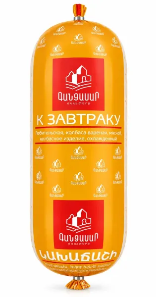 Երշիկ եփած, սիրողական «Գանձասար» 660 Gram