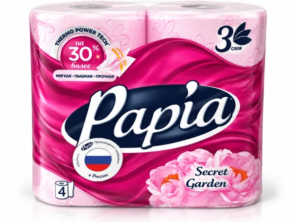 Զուգարանի թուղթ Secret Papia 4 հատ