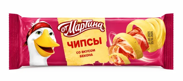 Չիպսեր «Օտ Մարտինա» բեկոնի համով 45 Գրամ