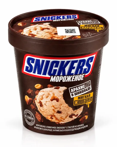 Պաղպաղակ Snickers 340 Gram