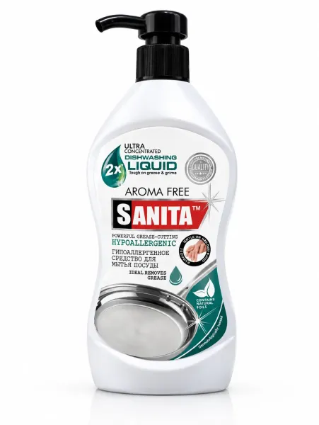 Սպասք լվանալու հեղուկ Sanita 0.5 Liter