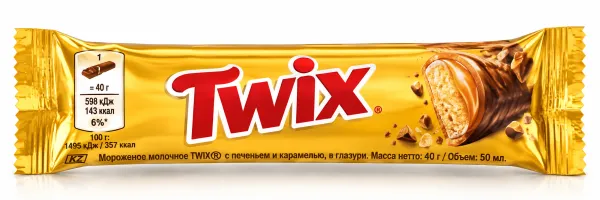 Պաղպաղակ Twix 40 Գրամ