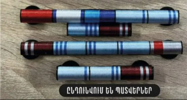 Շքանշաններ Շերտաձողիկ (պատվերով)