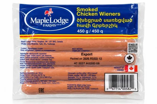 Նրբերշիկ «Maple Lodge» կանադական 450 Gram