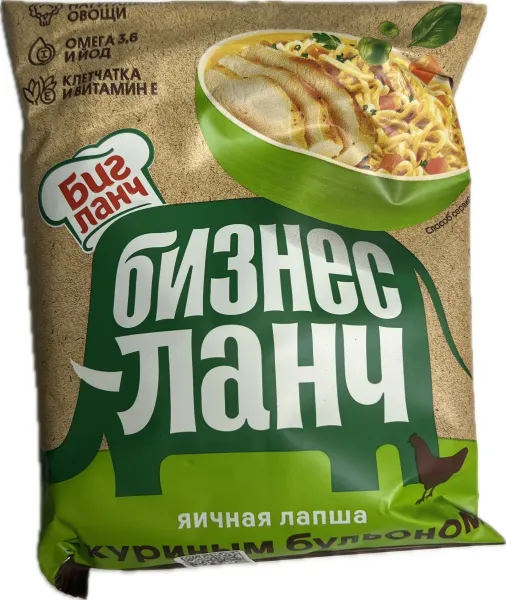 Լապշա ձվով «Բիգ Լանչ» հավի 45 Գրամ