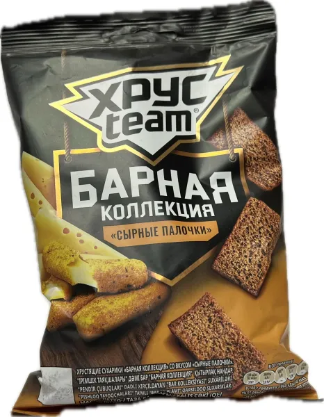 Խրթխրթան չորահացեր պանրային հավաքածու Խրուս Տիմ 70 Գրամ
