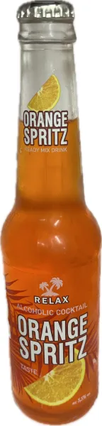 Թույլ ալկոհոլային գազավորված ըմպելիք RELAX Orange Spritz 0.33 Լիտր