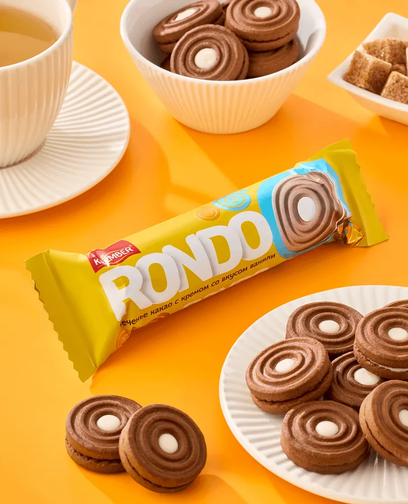 Շոկոլադե բատոնչիկ «Rondo» վանիլ 70 Գրամ