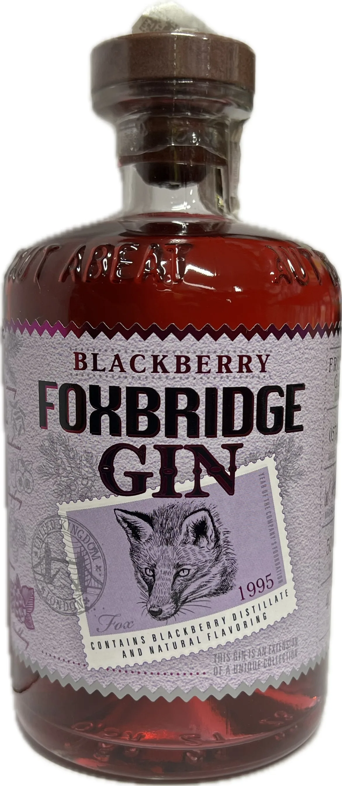 Ջին «Ֆոքսբրիչ Բլեքբերրի» 40% 0.5 Լիտր