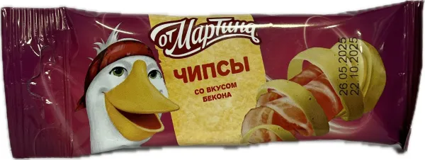 Չիպսեր «Օտ Մարտինա» բեկոնի համով 20 Գրամ